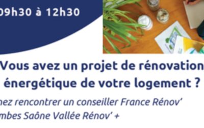 Environnement – Projet de rénovation énergétique pour votre logement