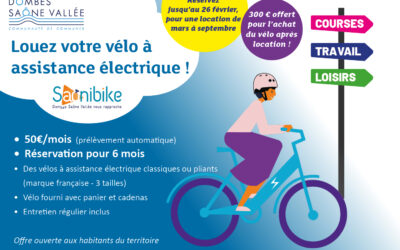 Louez votre vélo à assistance électrique !