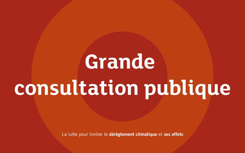 Grande consultation publique